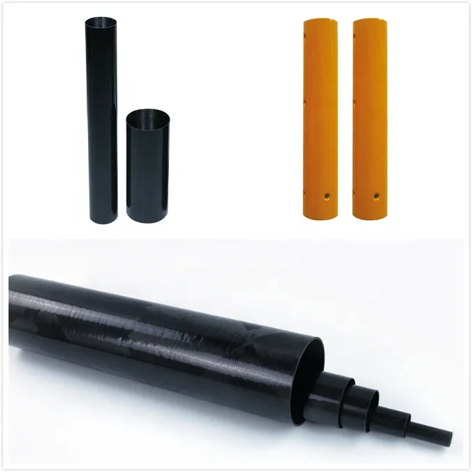 Высокое качество оптовые Заказные Дешевые изогнутые трубы из углеродного волокна