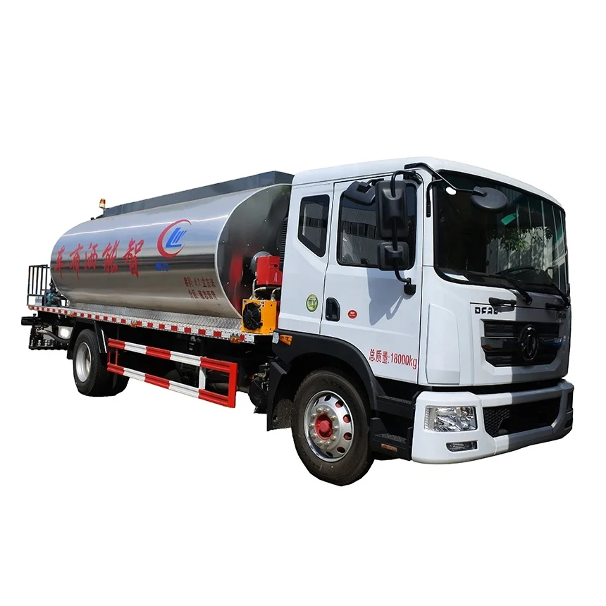 High Performance 8M3 Asphalt Truck for Road Engineering Projects