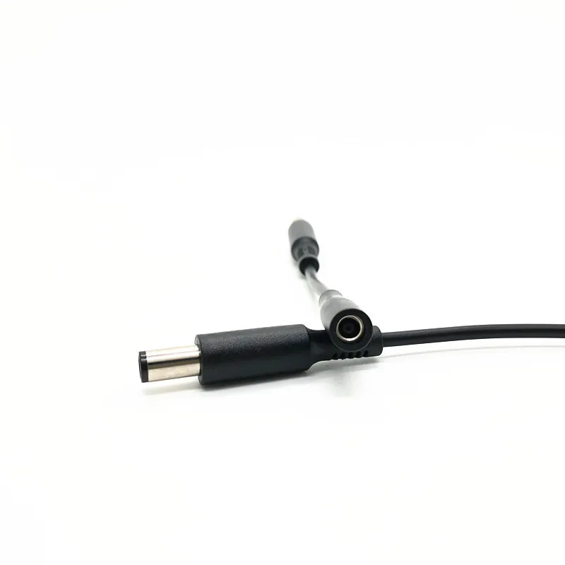 Cantell DC Power Cable 7.4*5.0mm male to 4.5*3.0mm female cable for Dell Laptop