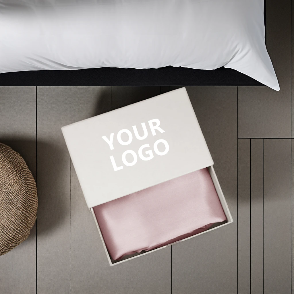 New Arrival 6A Charmeuse pillow case natural 22mm mulberry silk pillowcase embroidery print pillow cover