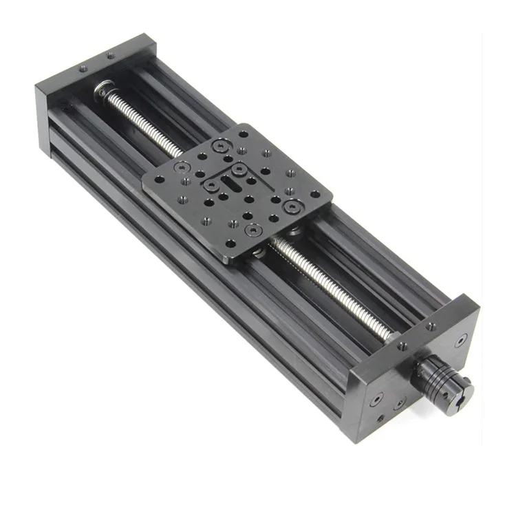Double Line Rail Aluminum Profile Electric CNC Slide Linear Guide