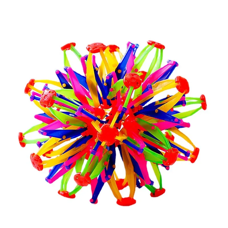 Colorful Inflatable Ball Expandable Magic Balls Large Expansion Toys Suitable Relieves Stress & Anxiety for Children Boys Girls