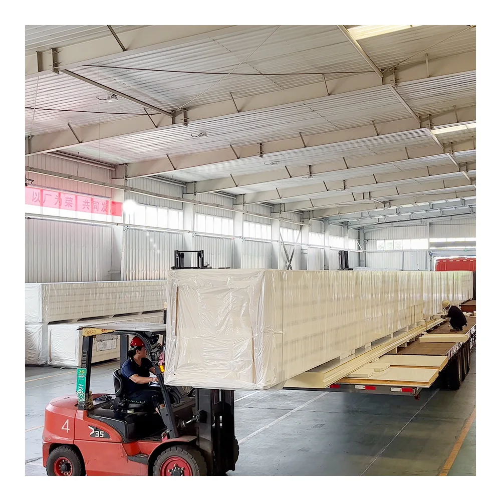Security 45mm Thickness Fiberglass Composite FRP GRP PMI Sandwich Panel for Warm Keeping