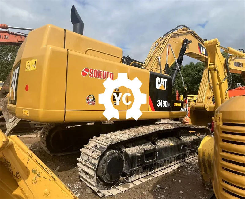 50 Ton Used CAT 349D digger Excavator Good Running Condition Caterpillar CAT 349D2L  cat 336 Used Excavator for sale