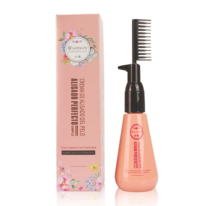 Wholesale Natural Hair Straighten Cream  Women Wash Straight Hair Water Styling Hair Straighten Cream