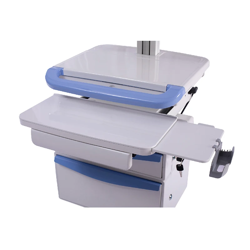 Больничная мобильная медицинская тележка устройство рабочая станция тележка 50x40x20 компьютерная Стоматологическая тележка