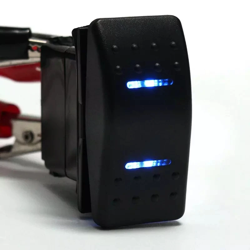 Морская лодка двойные светодиодные фонари ip65 7 Pin on-off on DC 12V/24V коромысло