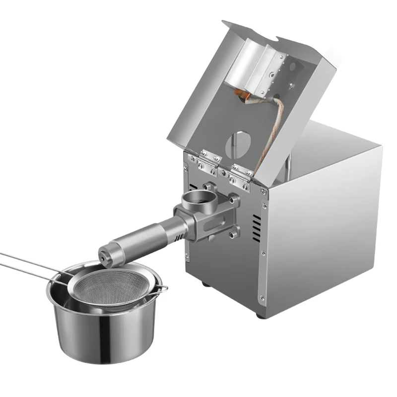 Hemp Oil Cold Press Machine for Home Use Olive Oil Press Household Oil Presser