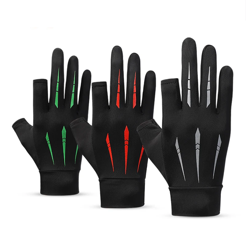 Racing Non Slip Half Finger Glove Motocross Sports Running MTB Bike Mountain Cycling Gloves