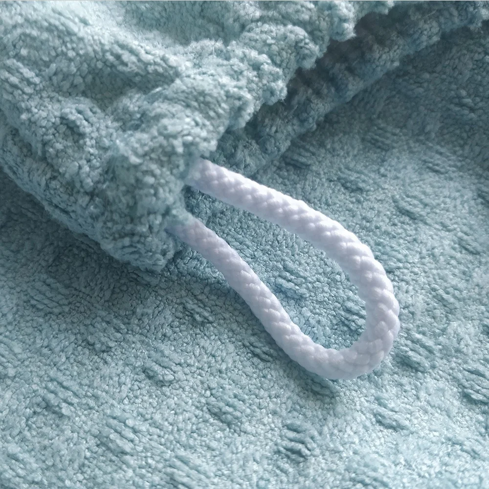 Super Absorbent Customized Logo Women Microfiber Dry Hair Turban Waffle Hair Towel