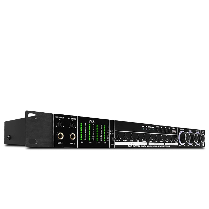  FX-8 караоке предэффектный KTV Профессиональный цифровой аудио эхоэффект процессор X5