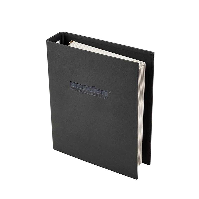 Delicate textile fabric sample blinds color shade card Swatch Sample Book