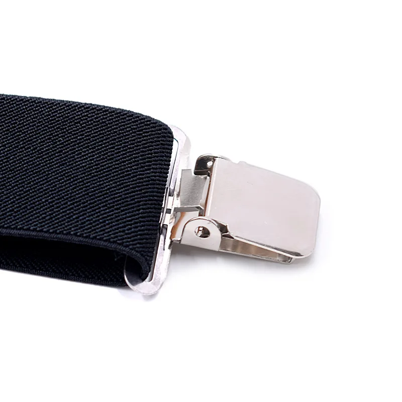 Plus size Suspenders For Heavy duty Men Pants With 4 Strong Clips 5cmWide Elastic Adjustable Braces With X-Back Trousers Strap