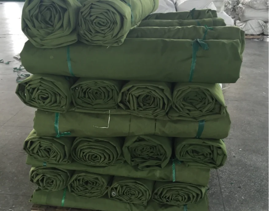 Hot sale PVC coated cover/tent fabric water resistant cotton/polycotton canvas fabric for totes  bags/shoes/tarpaulin