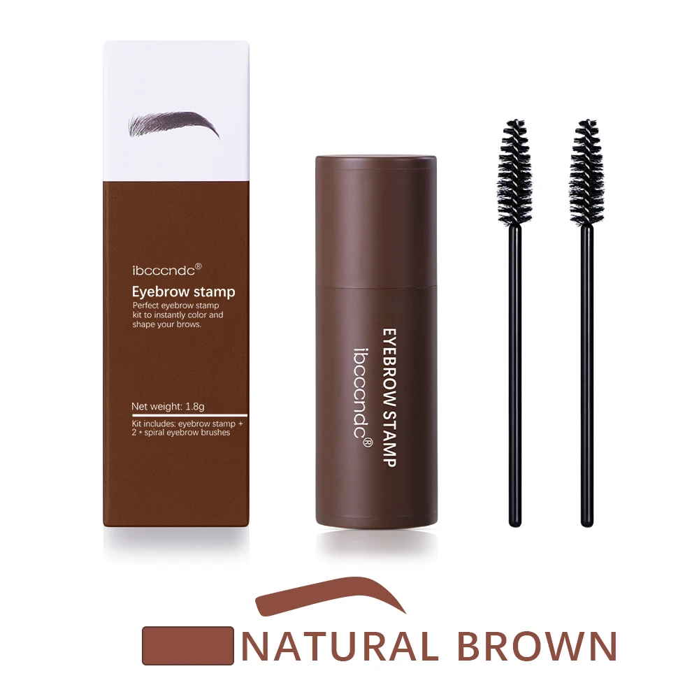 Perfect vegan brow stamp kit eyebrow stamp and stencil make up eyebrow Done In Seconds