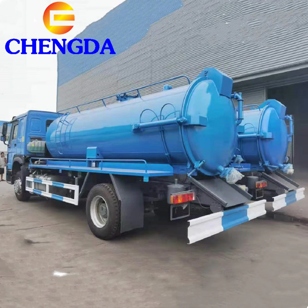 Sinotruk Howo 4x2 5000 8000 10000 12000 15000 литров вакуумный всасывающий танкер для