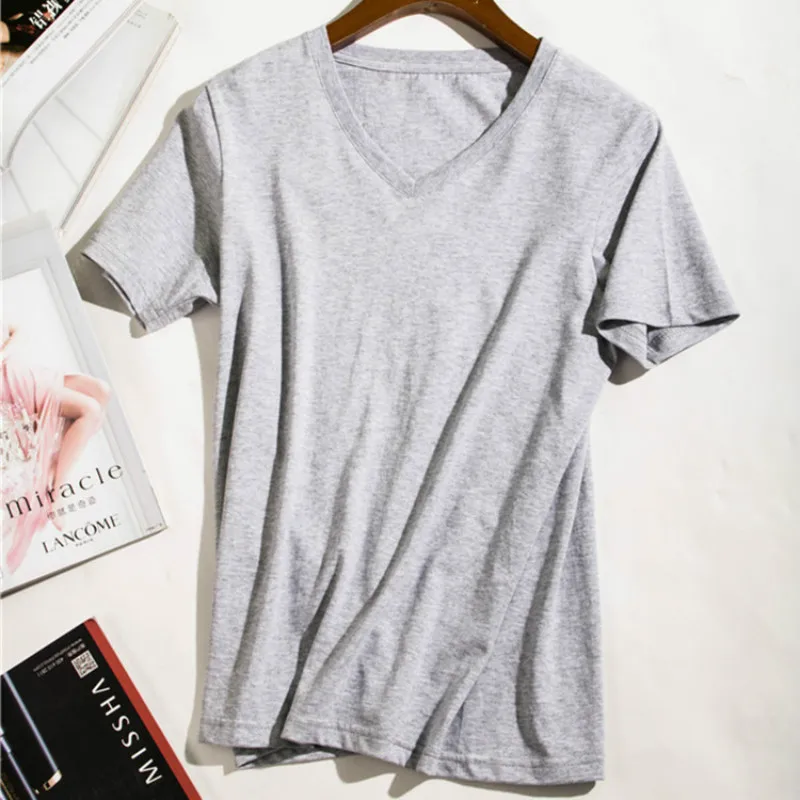 2023 classic apparel basic t shirts 100% cotton manufacture unisex bulk clothing pure color tshirt women