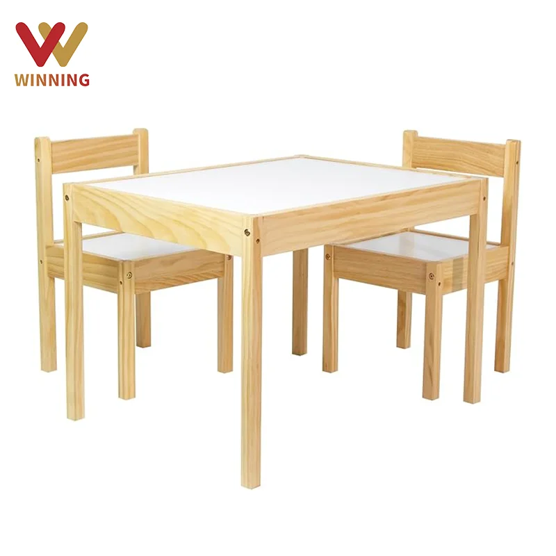Winning 3-12Age Montessori Table And Chair Set Wooden Study Table Toddler Activity Desk Children Study Table Kid Furniture Chair