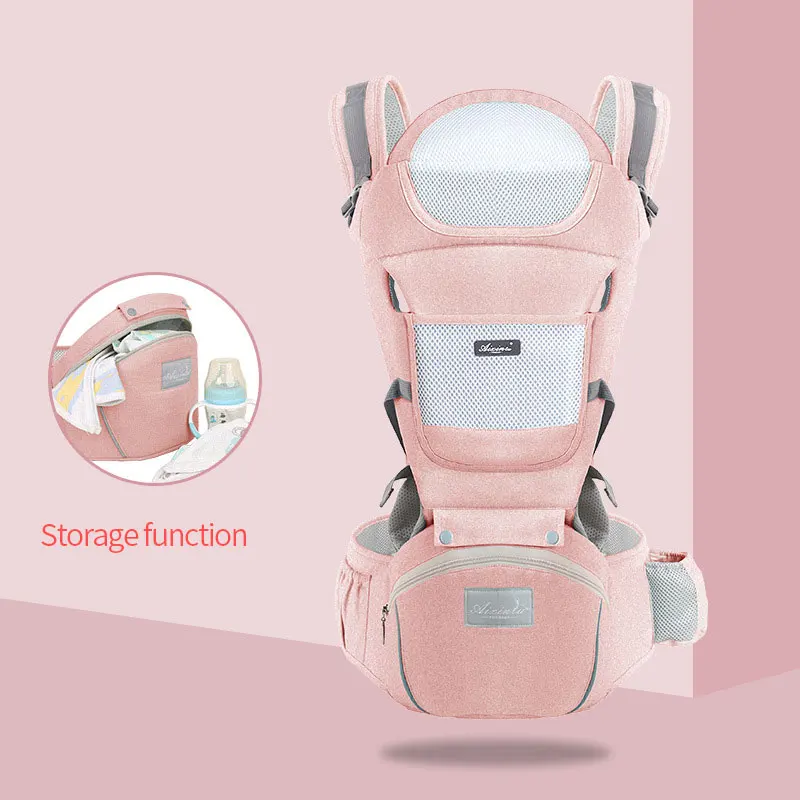 
Multi-functional Breathable Baby backpack Carrier for Newborns baby Hip seat carrier 