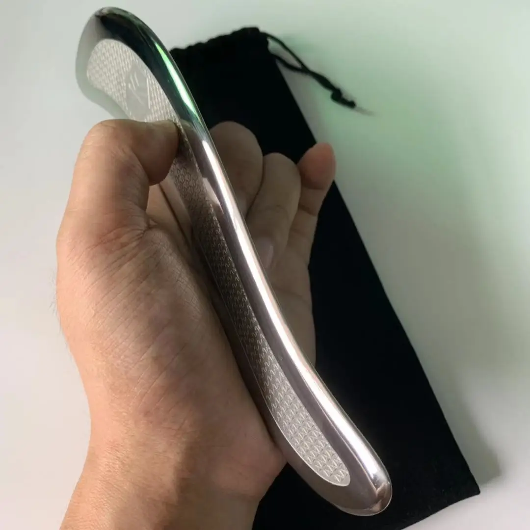  Инструмент IASTM из нержавеющей стали массажный скребок Gua Sha Guasha для миофасциального высвобождения