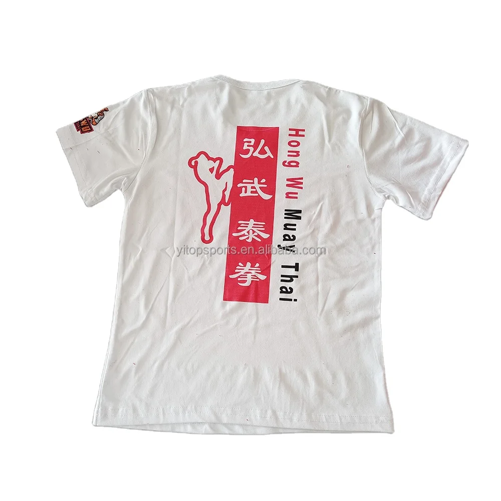 Customized Chinese martial arts taekwondo T shirt