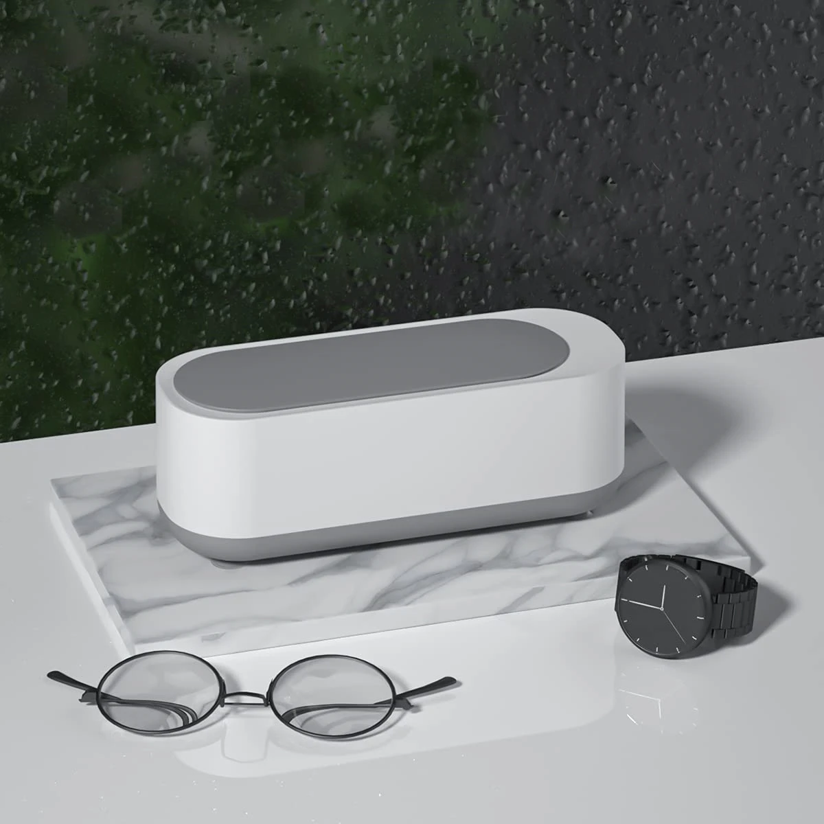 Multifunctional Ultrasonic Cleaner Home Mini Dental Braces Jewelry Vibration Cleaner