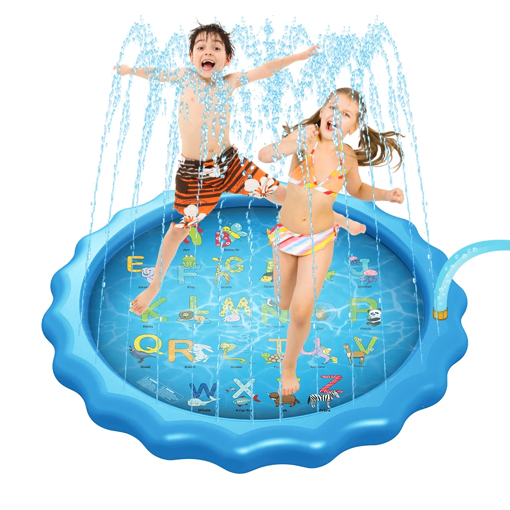 170cm/67 Inch  Kid Outdoor Large Inflatable Play Swiming Paddling Plastic Kid Pool