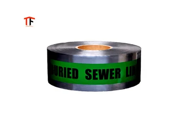 Detectable Buried Barricade Tape