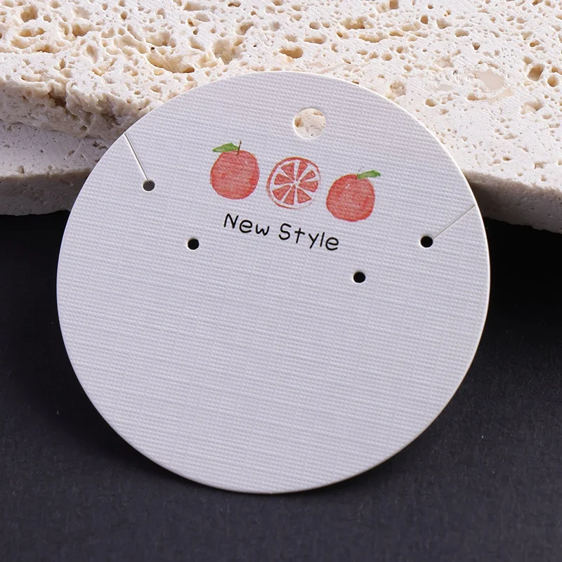 Eco-Friendly Custom Cardboard Paper Earring Card Jewelry Card