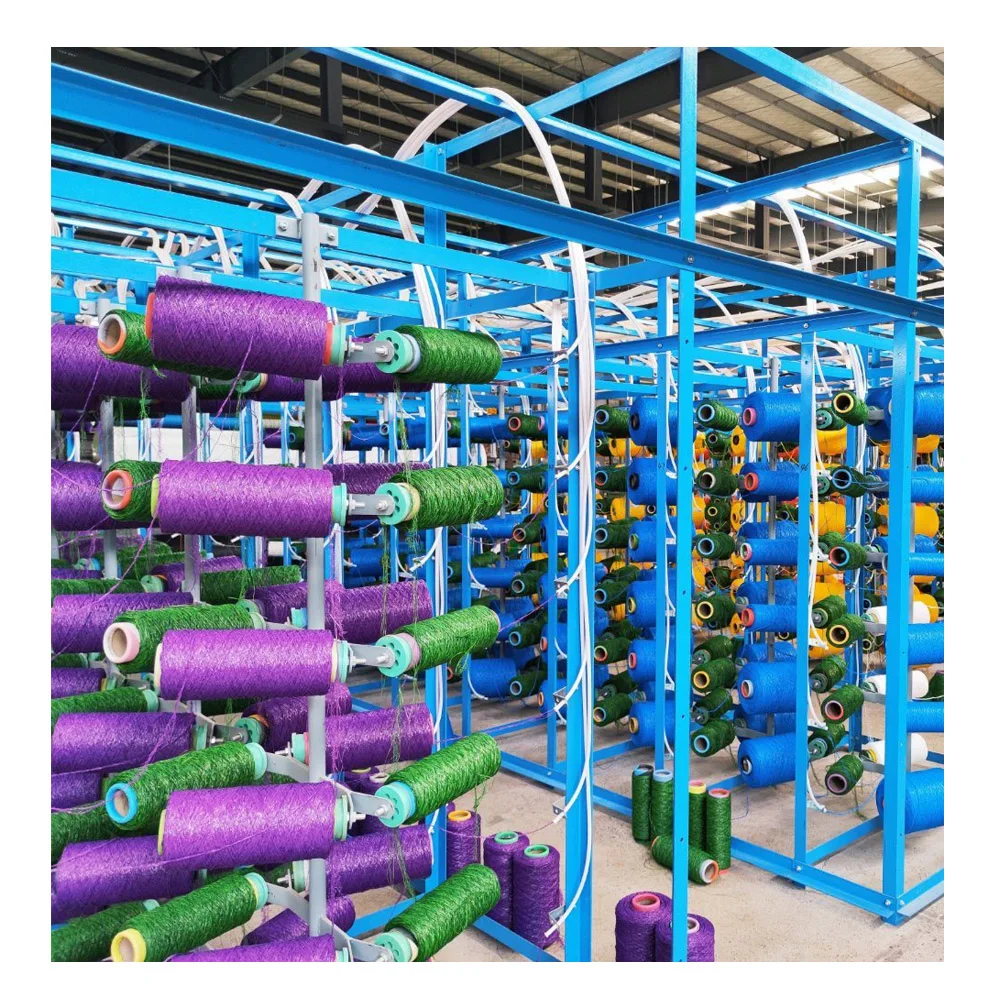 SHANZHONG Artifical turf grass PE and PP plastic filament yarn making machine