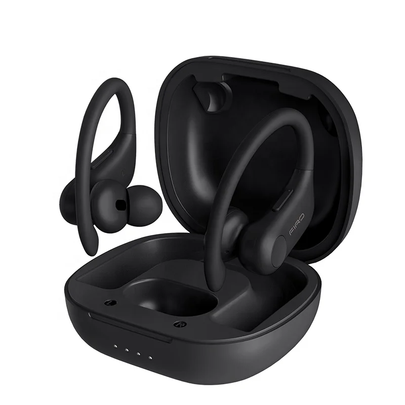 Премиум QCC APT-X CVC 8,0 шумоподавление Handsfree Регулируемый Заушник Sweatproof Sport TWS наушники