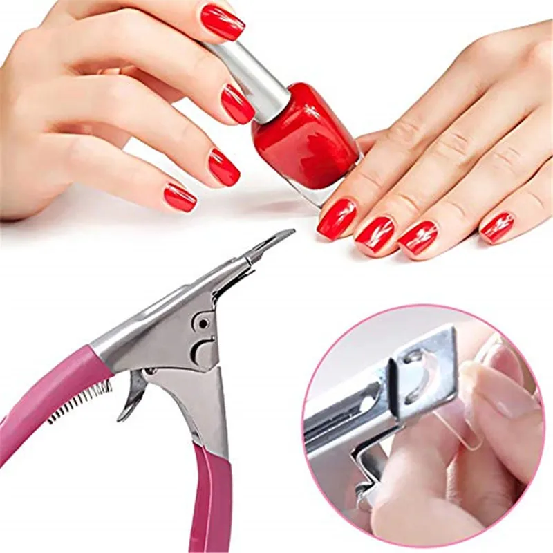 
False Nail Tips Trimmer Nails Manicure Clipper Cutter 