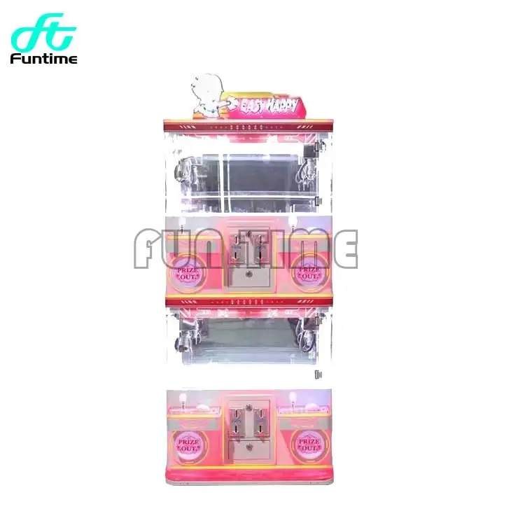 China Custom Made Arcade Toy Crane Coin Operated Mini Claw Game Dolls Capture Claw Game Machine
