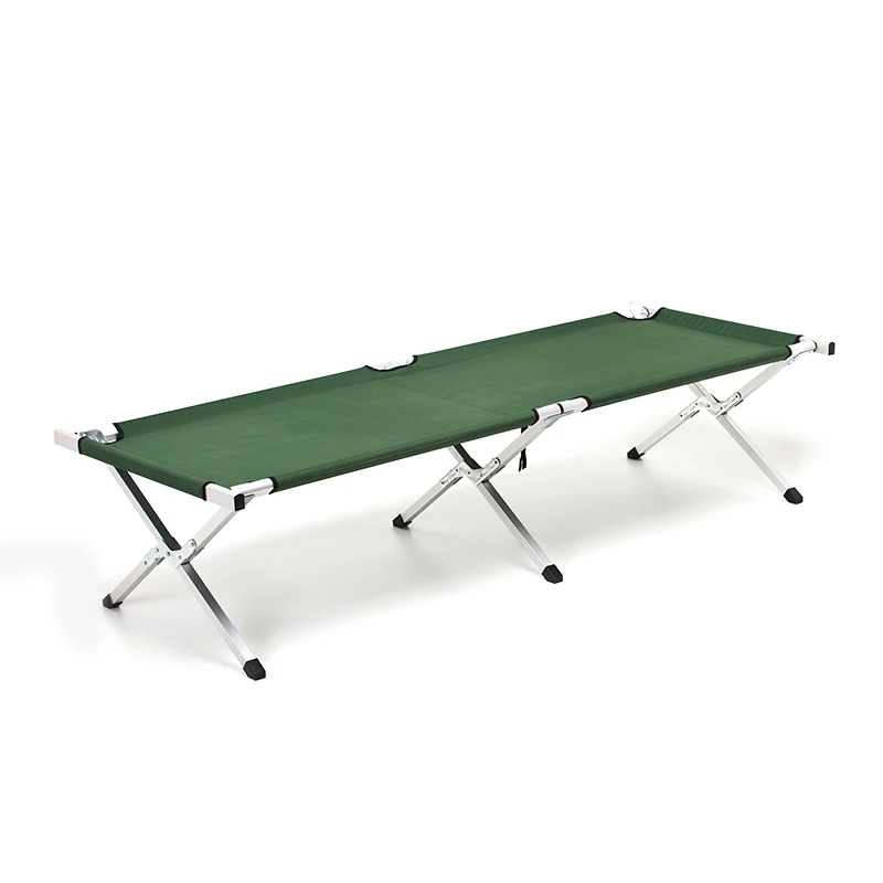 Wholesale Factory Custom Logo Multifunction Folding Metal Frame Portable Camping Foldable Sleeping Beds Cot For Adults