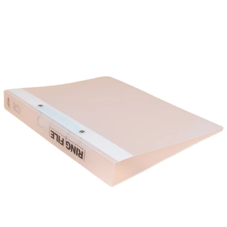 PP envelope documents plastic clear file folder folding with lock