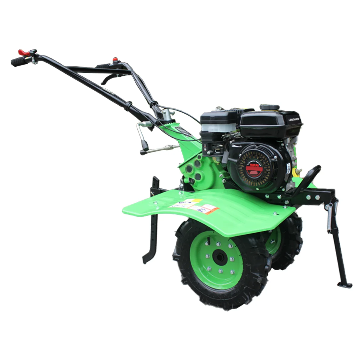 LEOPARD 7.0HP Gasoline Rotary Tiller Cultivator 800-1000mm width 900-5 OEM 212cc Diesel Tiller Cultivator walking hand tractor