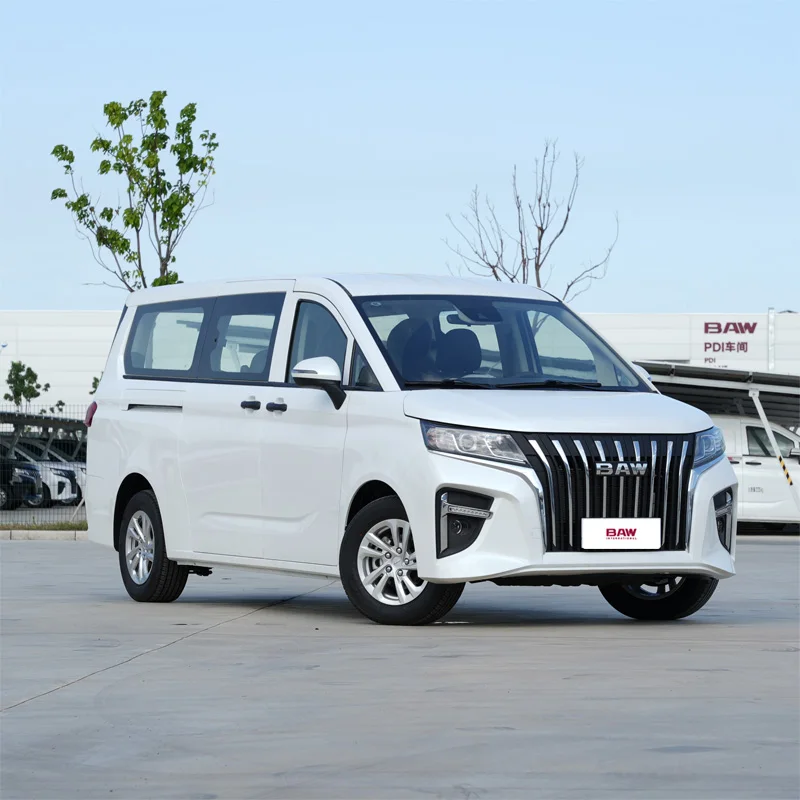 Роскошный мини-фургон MPV BAW M7 1 6/2.0L 7-местный пассажирский коммерческий автомобиль