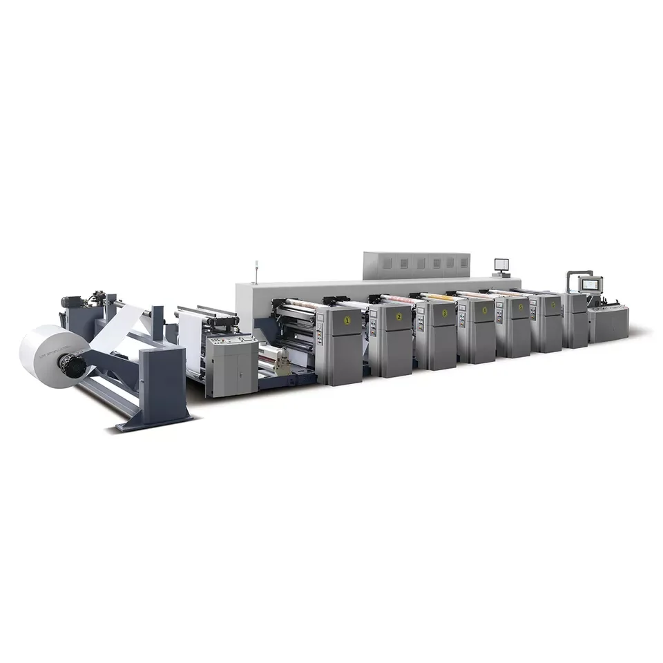 150m/min Automatic 1000Mm One Side Cheap Mini Flexo Graphic Printing Machine