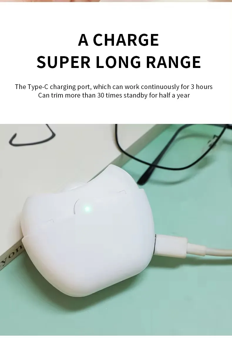 2 In 1 Nail Baby Nail Electric Baby Nail plastic trimmer