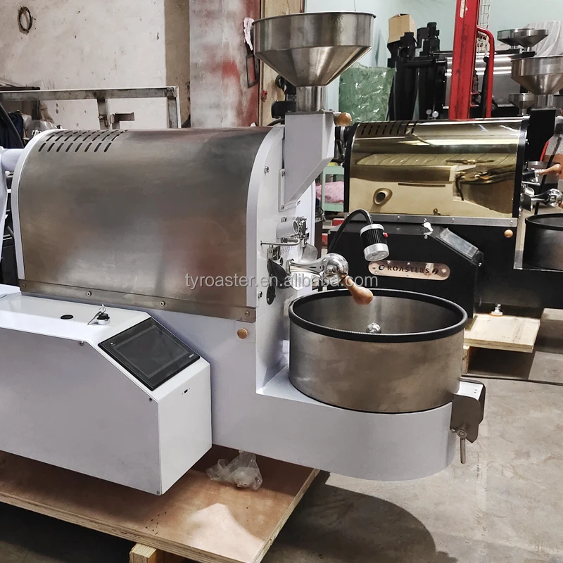 low factory price afterburner 1kg 2kg gas electric cooling tray hottop coffee machine roaster for sale