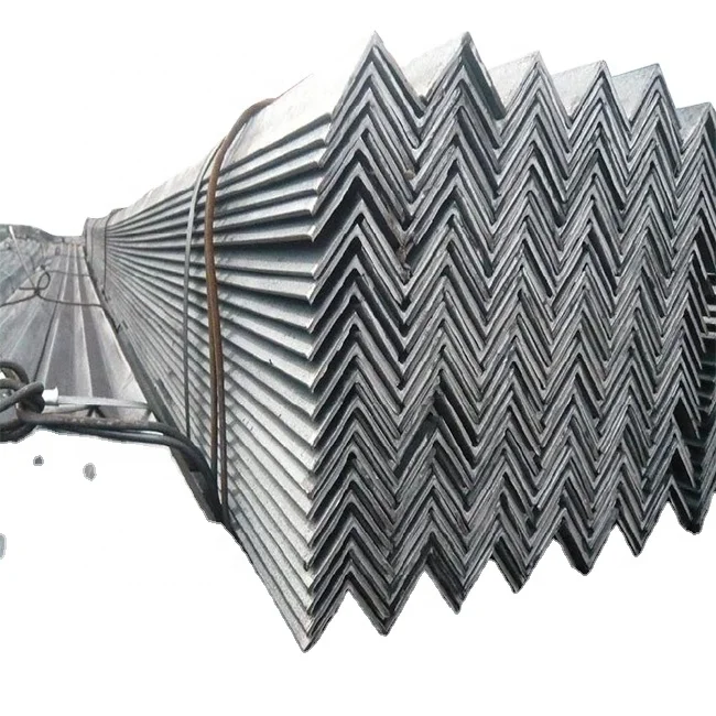 Hot rolled mild steel steel Q235 equal angle bar Site construction and various applications