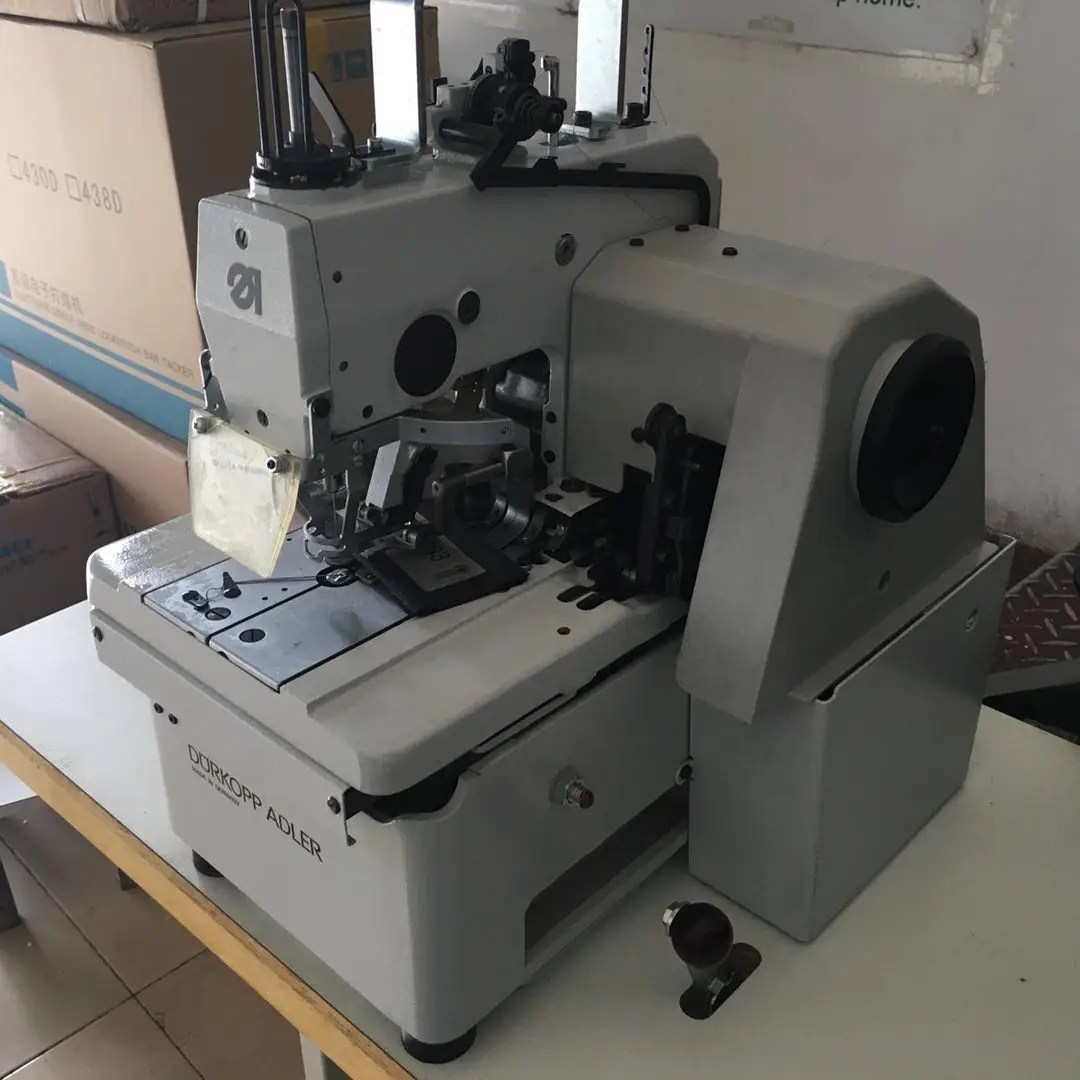 Used Industrial Durkopp Adler 558 Eyelet Button hole Sewing Machine