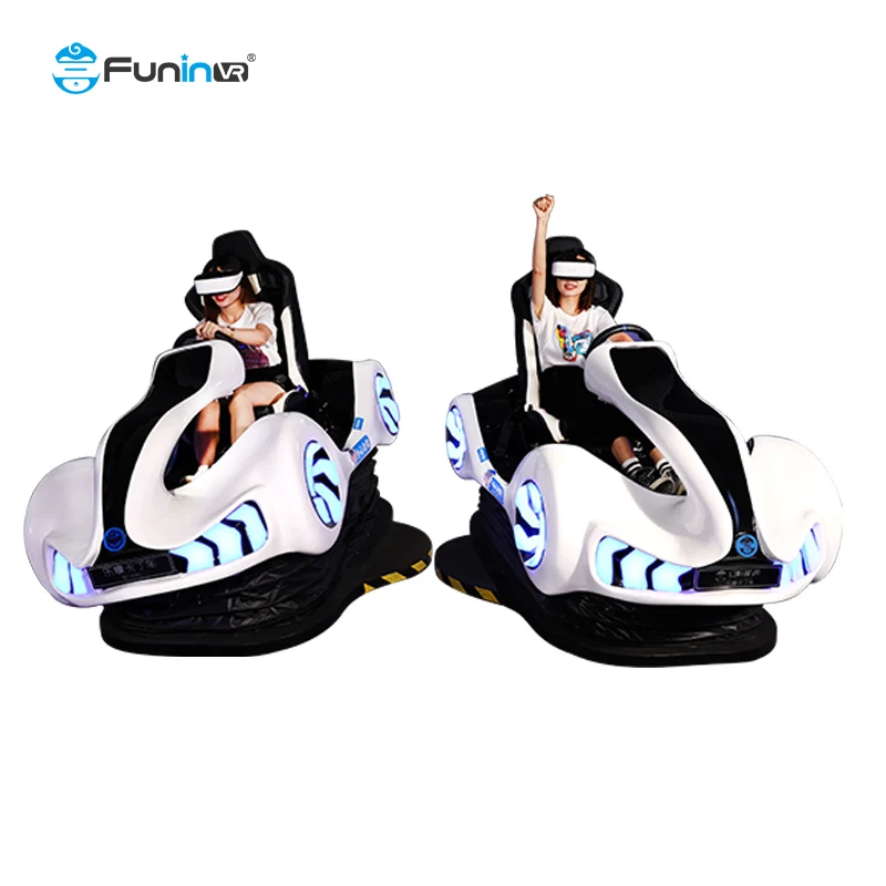 
Earn Money Quickly! VR Racing Kart 9d Vr Simulator Dynamic Platform VR Game machine 