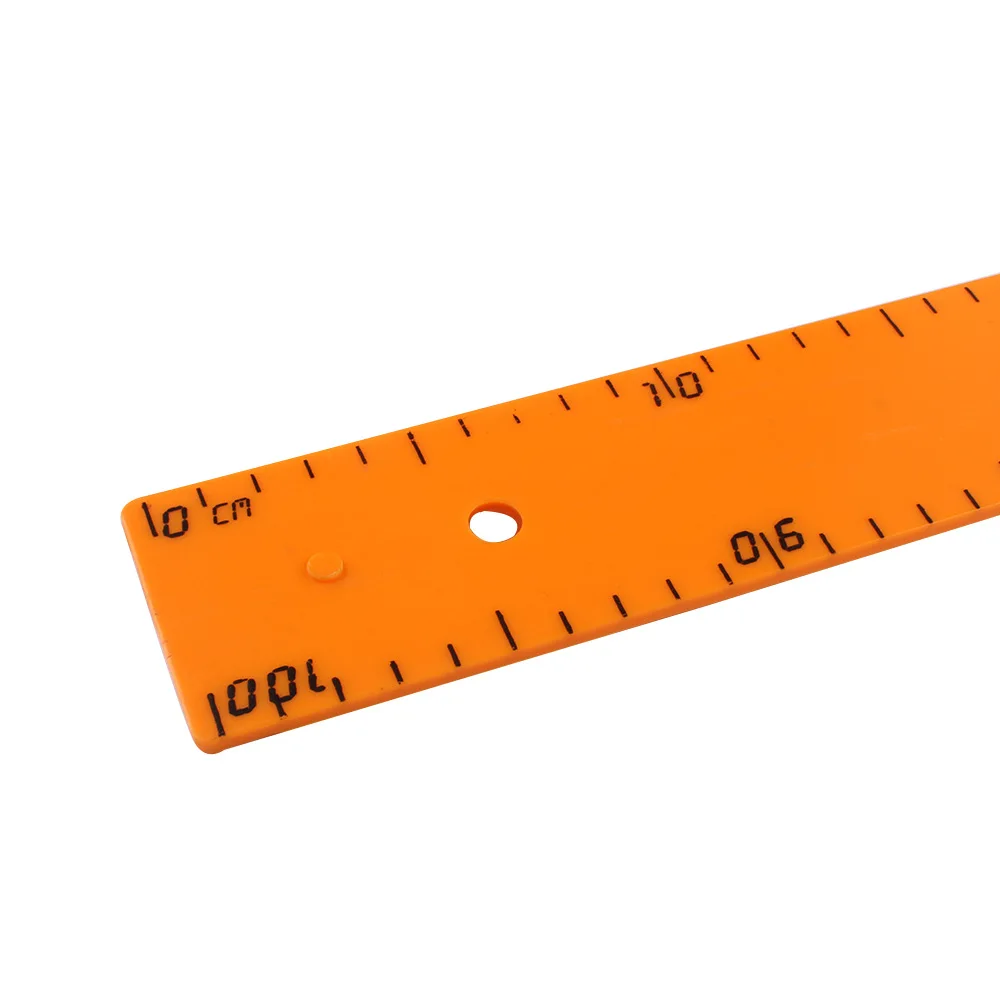 100cm 1 Meter 39inches Plastic Straight Scribing Cutting Ruler With Handle for teaching