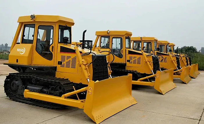 nivo 80hp 100hp mini bulldozer TN100 crawler bulldozer bulk export mini dozers work with asphalt paver or parts