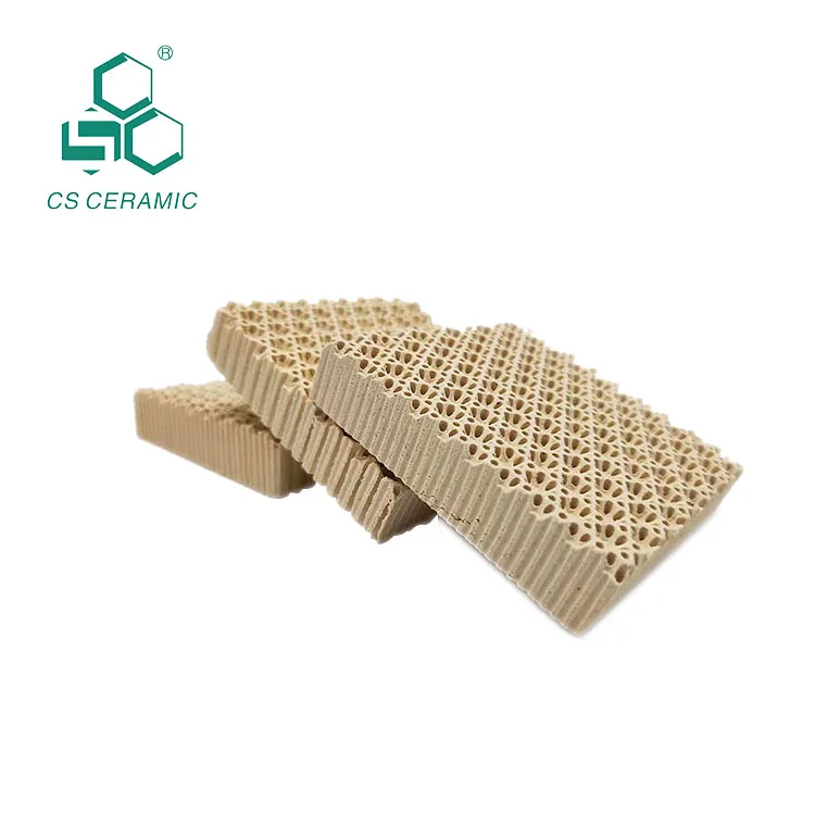 High resistance Cordierite Porous Infrared honeycomb Ceramic Plate for space heaters