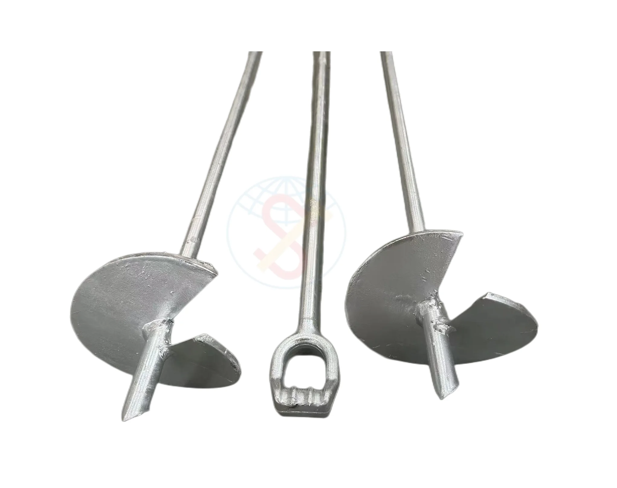Duckbill Screw Earth Anchor Driving Rod No Wrench Screw Anchors