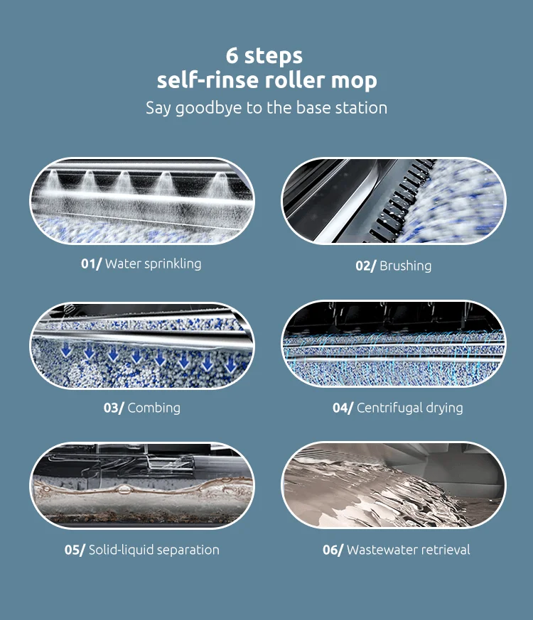 tecbot  M1 2022 Robot laser sweeping Robot Mop Vacuum Cleaner vacuum aspiratorat self clean sweep intelligent smart