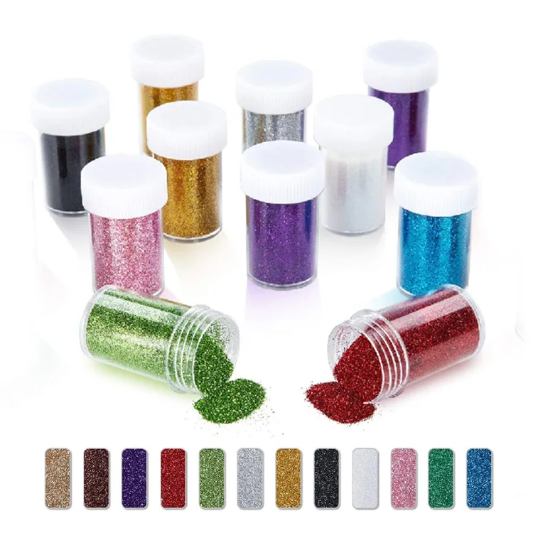 Kolortek wholesale 1kg bulk glitter holographic glitter flash effect flake silver for auto paint