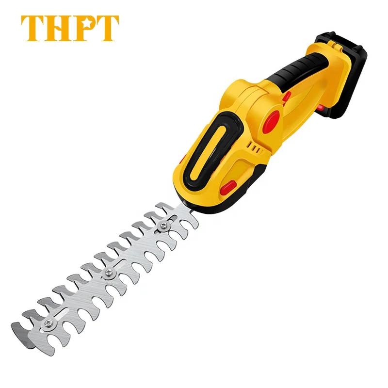 2022 New Design THPT HT6012 36V Lithium 2 in 1 Single Hand Cutter Garden Power Tools Electric Cordless Electric Hedge Trimmer
